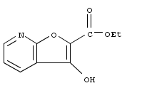 Furo[2,3-b]pyridine-2-carboxylic acid, 3-hydroxy-, ethyl ester
